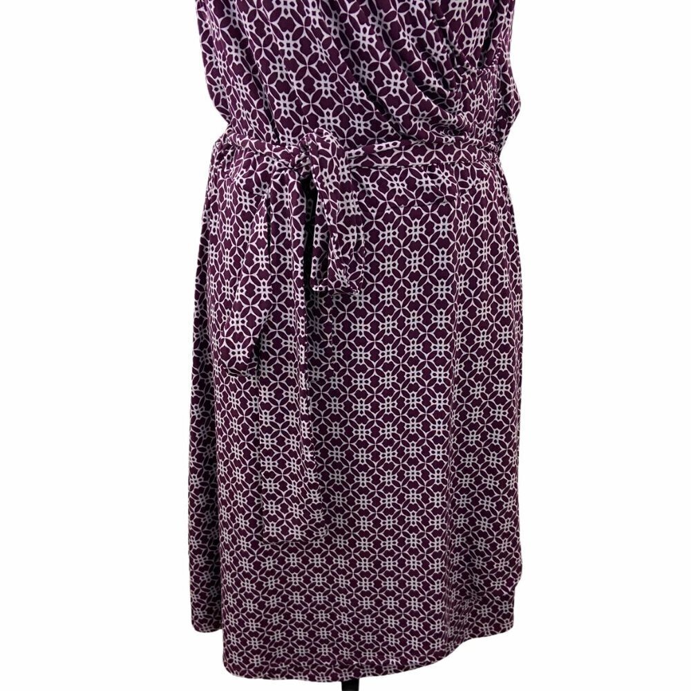 41 Hawthorne Tristana Knit Faux Wrap Dress - Picture 5 of 7